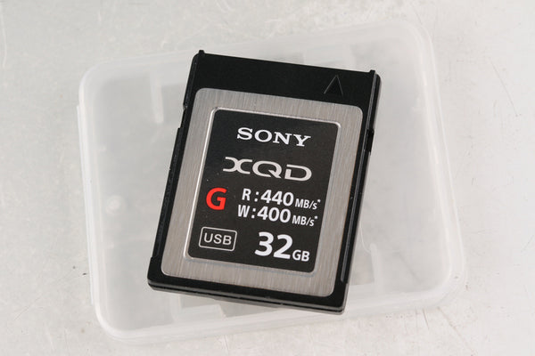 Sony XQD G Series 32GB Memory Card #58950F2