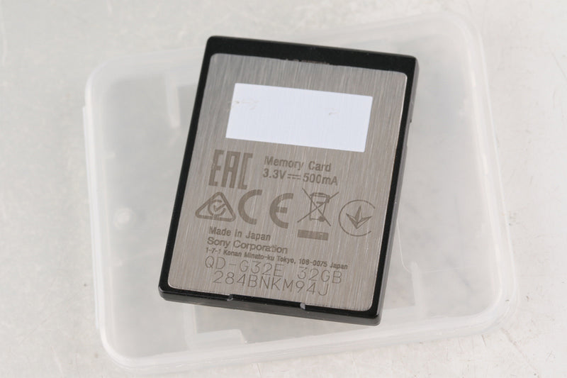 Sony XQD G Series 32GB Memory Card #58950F2