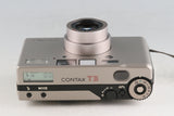Contax T3D 35mm Point & Shoot Film Camera #58956D5