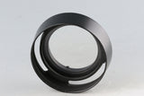 Leica Noctilux 50/1.2 Lens Hood 12503 + SERIE 8 UVa Filter #59025T