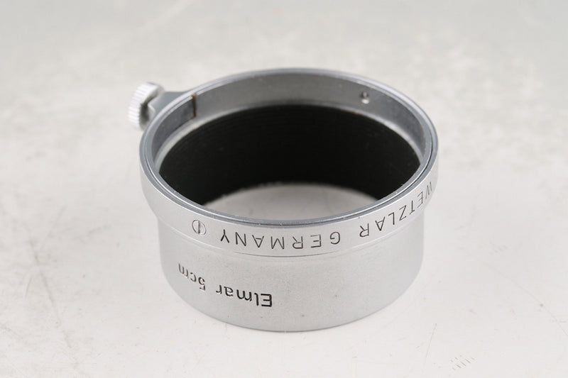 Leica Leitz FISON Lens Hood Chrome 12510R for Elmar 5cm #59049L1