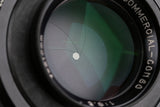 Yamasaki Commercial-Congo 210mm F/6.3 Lens #59225B2