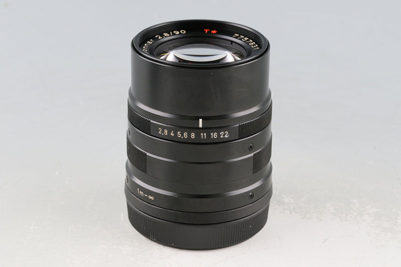 Contax Carl Zeiss Sonnar T* 90mm F/2.8 Black Lens Set for Contax