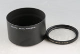 Contax Carl Zeiss Sonnar T* 90mm F/2.8 Black Lens Set for Contax G1 G2 #59328A1
