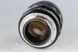 Leica Leitz Noctilux 50mm F/1.2 Lens for Leica M CLA By Kanto Camera #59348T