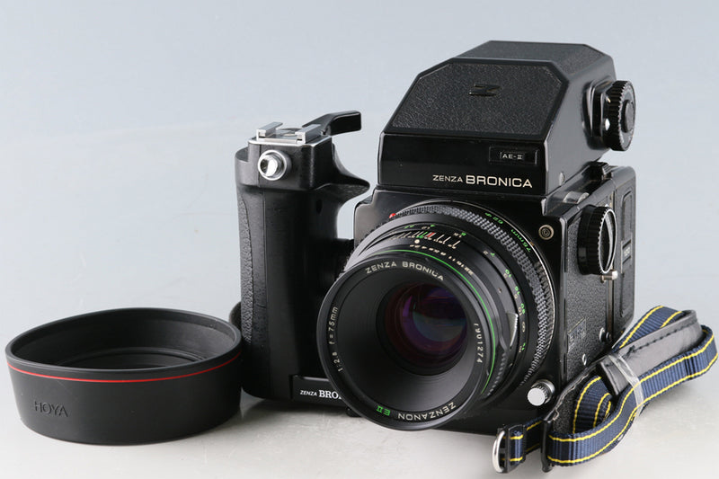Zenza Bronica ETRS AE-II + Zenzanon EII 75mm F/2.8 Lens #59349E2