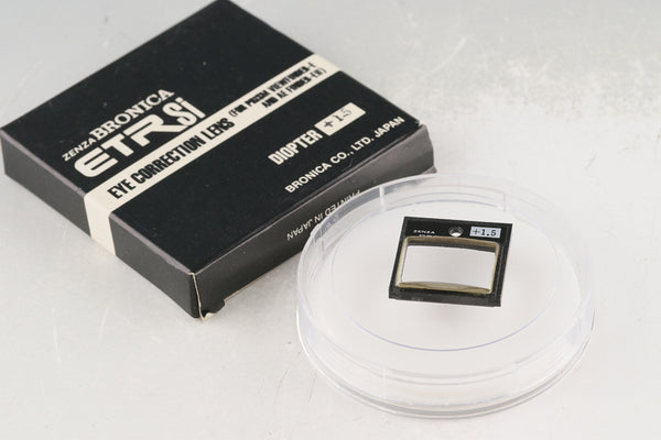 Zenza Bronica ETR Si Eye Correction Lens Diopter +1.5 #59464F2