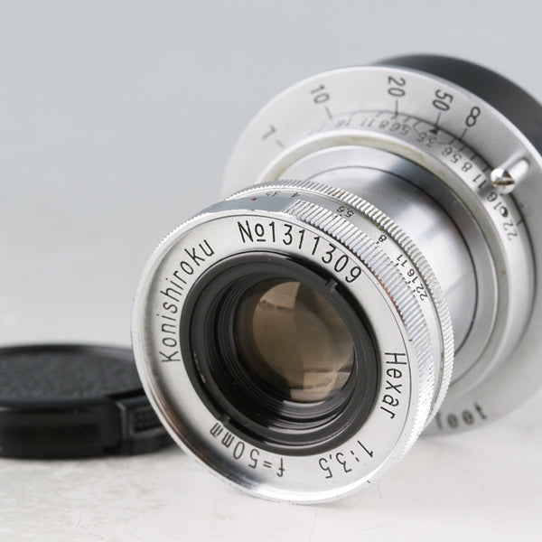 Konica Konishiroku Hexar 50mm F/3.5 Lens for Leica L39
