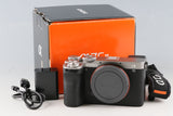 Sony α7C II Mirrorless Digital Camera With Box *Japanese Version Only*  #59595L2