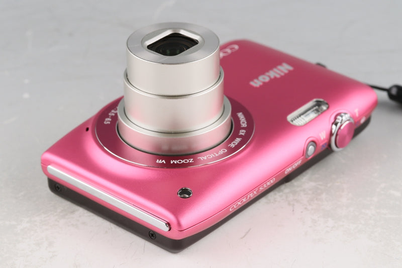 Nikon Coolpix S3300 Digital Camera #59611I – IROHAS SHOP