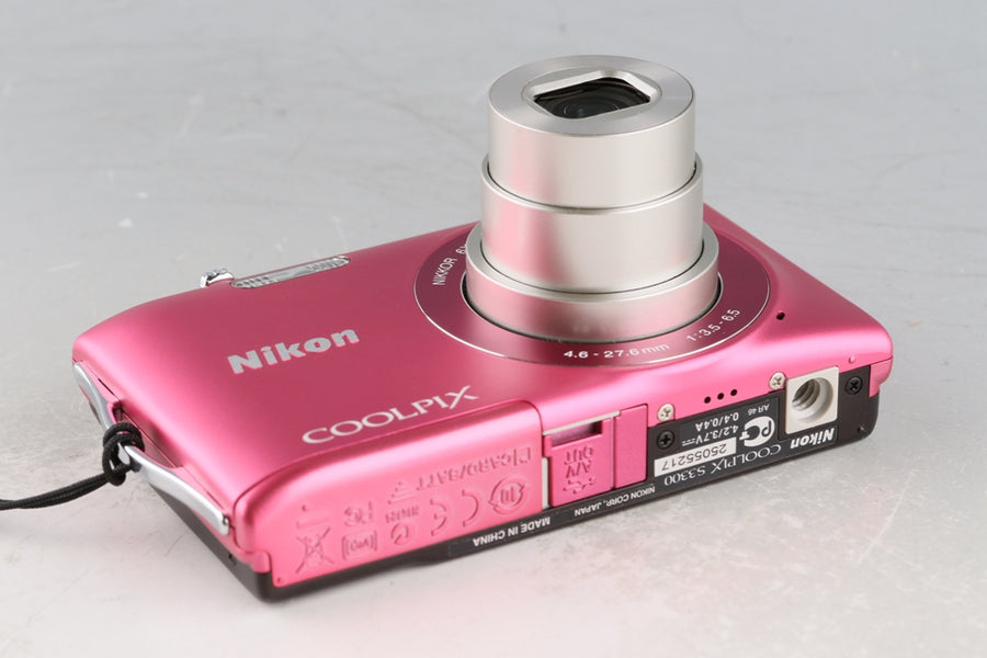 Nikon Coolpix S3300 Digital Camera #59611I – IROHAS SHOP