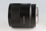 Sony Zeiss Sonnar T* FE 55mm F/1.8 ZA Lens for E-Mount #59685F5