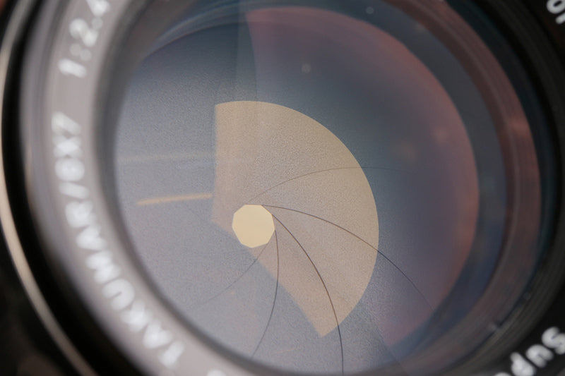 Asahi Pentax 6x7 + SMC Takumar 6x7 105mm F/2.4 Lens #59705E2