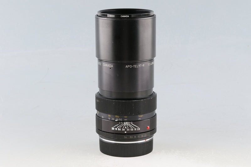 Leica Leitz Canoda Apo-Telyt-R 180mm F/3.4 3-Cam Lens for Leica R