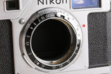 Nikon S4 35mm Rangefinder Film Camera #59784D1