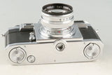Contax IIIa + Carl Zeiss Sonnar 50mm F/1.5 Lens #59970D3