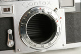 Contax IIIa + Carl Zeiss Sonnar 50mm F/1.5 Lens #59970D3