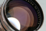 Contax IIIa + Carl Zeiss Sonnar 50mm F/1.5 Lens #59970D3