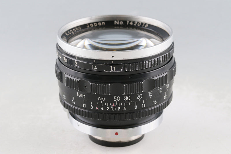 Nikon Nippon Kogaku Nikkor-N 50mm F/1.1 Lens for Nikon S CLA By