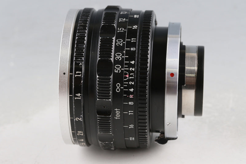 Nikon Nippon Kogaku Nikkor-N 50mm F/1.1 Lens for Nikon S CLA By