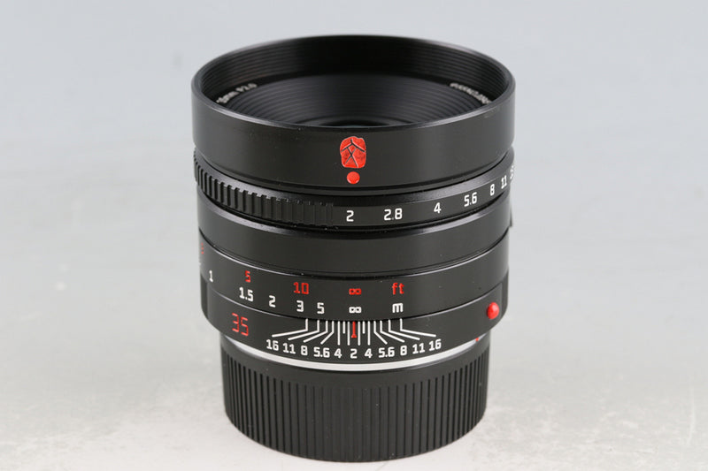 7Artisans M35mm F/2 II Black Lens for Leica M With Box #60040L7