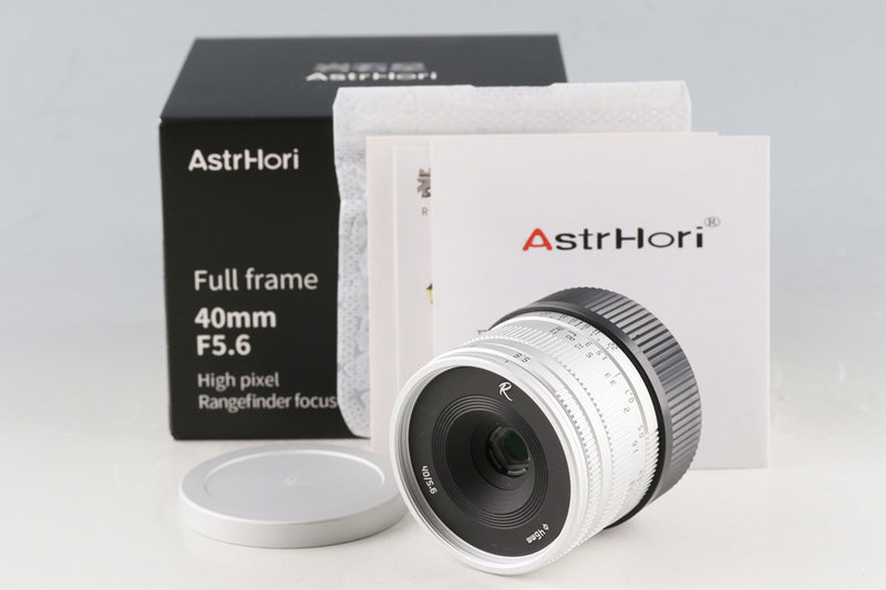 AstrHori 40mm F/5.6 Silver Lens for Leica M With Box #60041L7