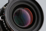 Linhof Technorama Apo-Symmar L 180mm f/5.6 Lens Unit + Finder #60070F3