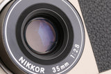 Nikon 35Ti 35mm Point & Shoot Film Camera #60071D4