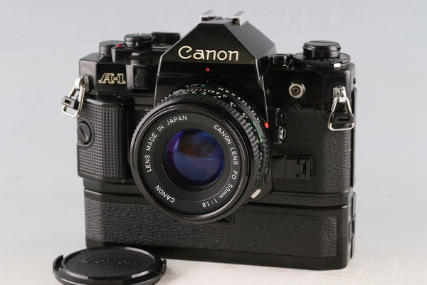 Canon A-1 + FD 50mm F/1.8 Lens #60102D3 – IROHAS SHOP