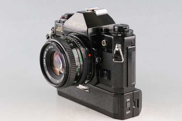 Canon A-1 + FD 50mm F/1.8 Lens #60102D3