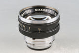 Nikon Nippon Kogaku Nikkor-S 50mm F/1.4 Lens for Nikon S #60104A4