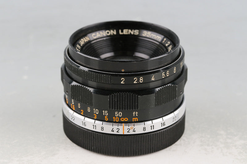 Canon 35mm F/2 Lens for Leica L39 #60121C2