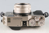 Contax G1 + Carl Zeiss Biogon T* 28mm F/2.8 Lens #60124D4