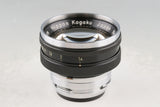 Nikon Nippon Kogaku Nikkor-S 50mm F/1.4 Lens for Nikon S #60189A4