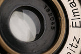 Leica Leitz Elmar 35mm F/3.5 Lens for Leica L39 #60190T