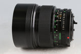 Canon FD 135mm F/2 Lens With Box #60246L3
