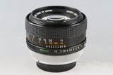 Canon FD 55mm F/1.2 S.S.C. Lens #60253F4