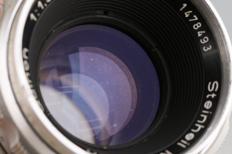 Steinheil Munchen Quinon 55mm F/1.9 Lens for Praktina #60257F5
