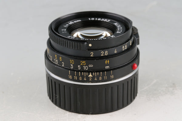 Minolta M-Rokkor-QF 40mm F/2 Lens for Leica M #60284E5