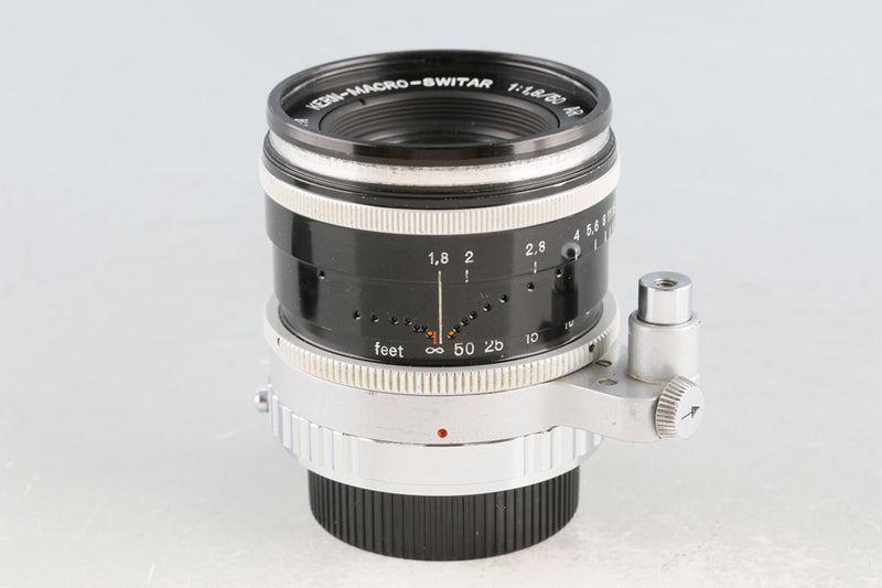 ALPA Kern-Macro-Switar 50mm F/1.8 AR Lens + L39 Adapter #60381C1