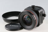 Canon TS-E 24mm F/3.5 L Lens #60448F5