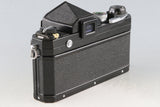 Nikon F 35mm SLR Film Camera + Focusing Screen Type E #60467D3