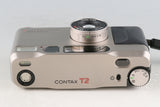 Contax T2 35mm Point & Shoot Film Camera #60472D5