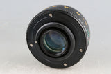 ZENIT 412 DX 35mm SLR Film Camera + MC Zenitar-M2s 50mm F/2 Lens #60490G42