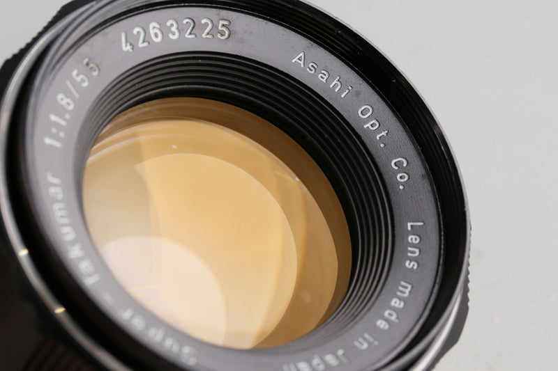 交換レンズ／アサヒペンタックス・TAKUMAR M42 Amazon | Pentax Super-Takumar 55mm 1:2 M42 | カメラ用交換