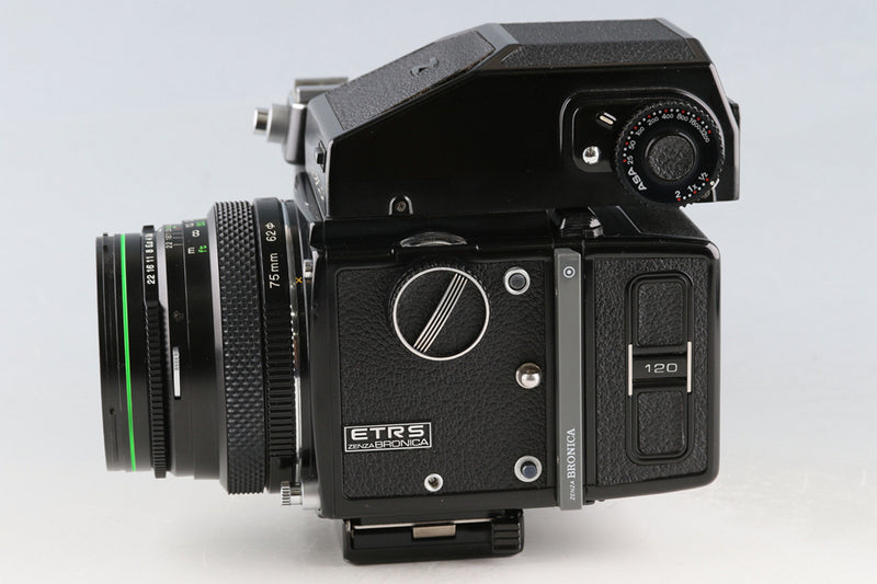 Zenza Bronica ETRS AE-II + Zenzanon EII 75mm F/2.8 Lens #60529F1