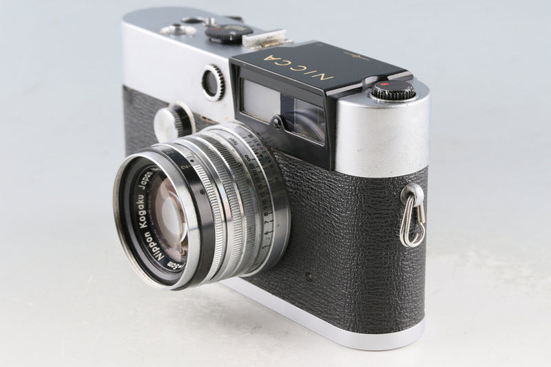 Nicca IIIL 35mm Rangefinder Film Camera + Nikkor-H 50mm F/2 Lens #60561D2