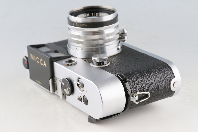 Nicca IIIL 35mm Rangefinder Film Camera + Nikkor-H 50mm F/2 Lens #60561D2