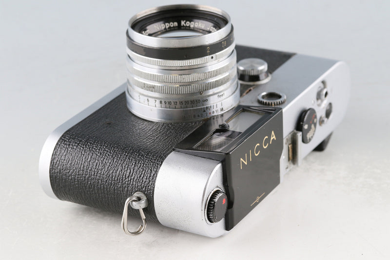 Nicca IIIL 35mm Rangefinder Film Camera + Nikkor-H 50mm F/2 Lens #60561D2