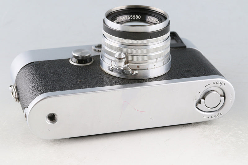 Nicca IIIL 35mm Rangefinder Film Camera + Nikkor-H 50mm F/2 Lens #60561D2